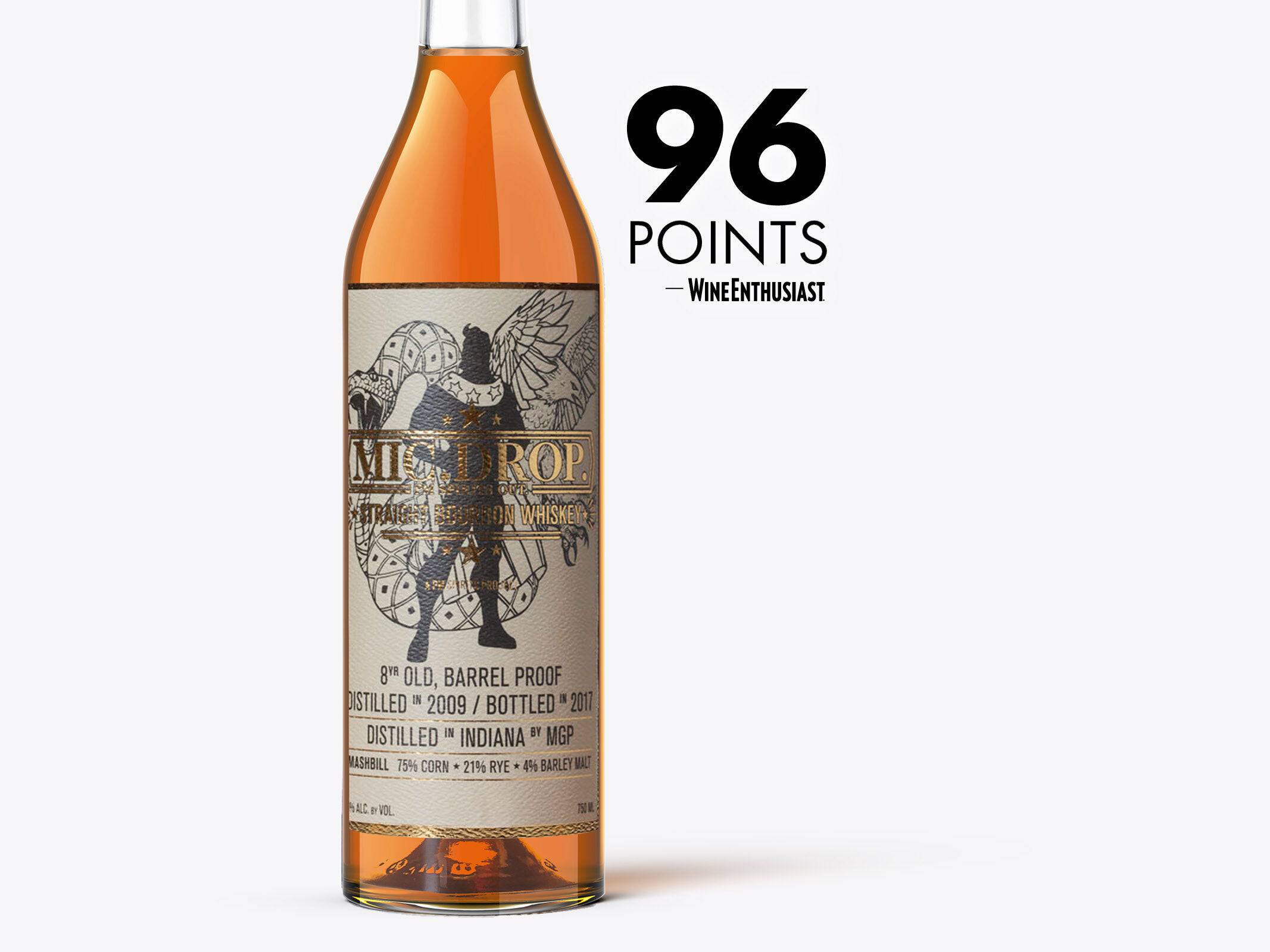 Mic Drop 1 (8 Year Old Straight Bourbon Whiskey) Barrel Cartel